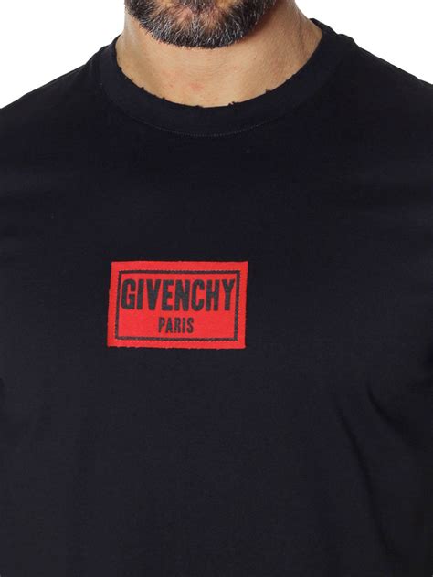 givenchy t shirt red patch|givenchy t shirt euro.